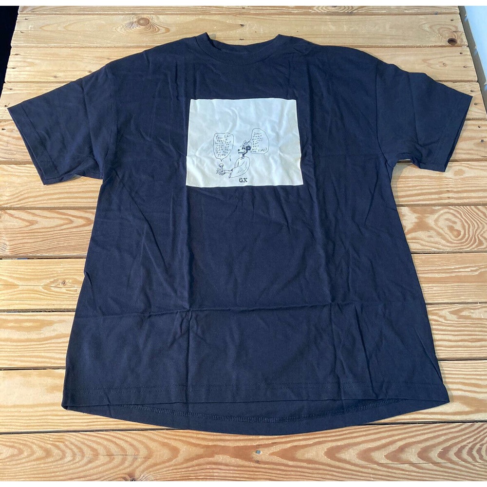 NEW GX1000 Mushroom Graphic T Shirt Size XL Men’s Black Short Sleeve